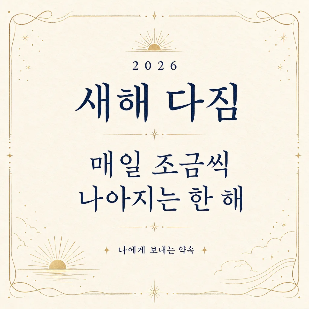 새해다짐카드 미리보기