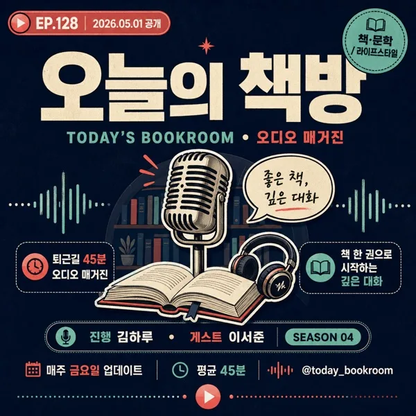 팟캐스트 커버 디자인 AI 프롬프트 미리보기