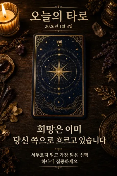 오늘의 타로 AI 프롬프트 미리보기