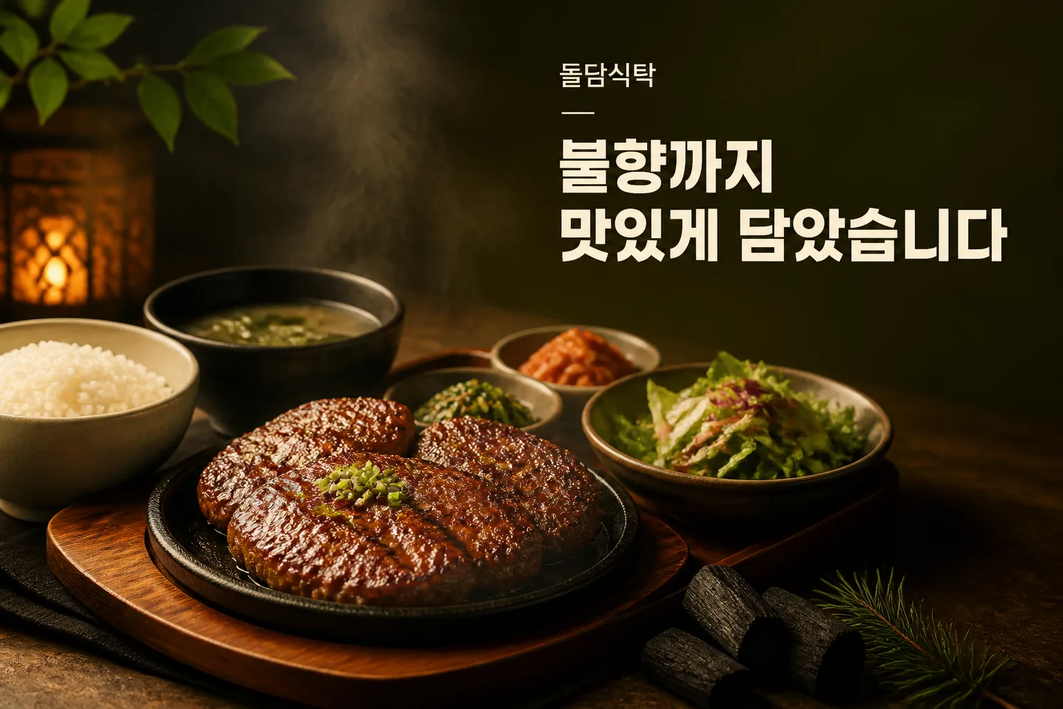 시네마틱 푸드 광고 영상용 대표 메뉴 키비주얼 프롬프트 미리보기