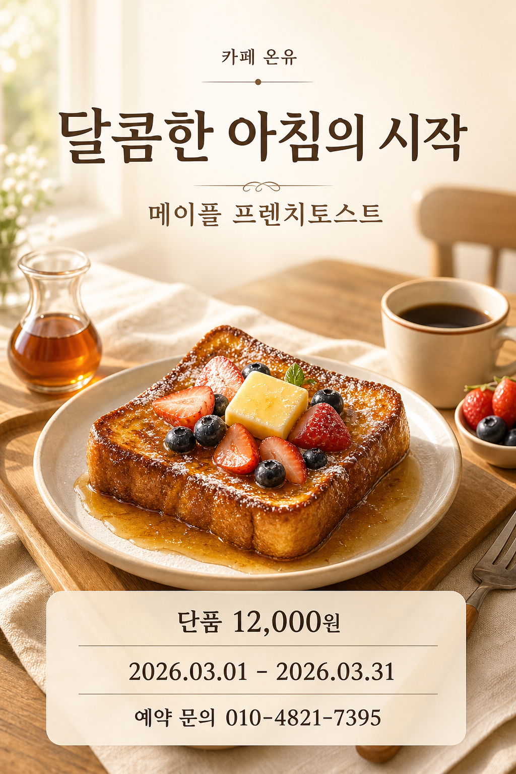 프렌치토스트광고 미리보기