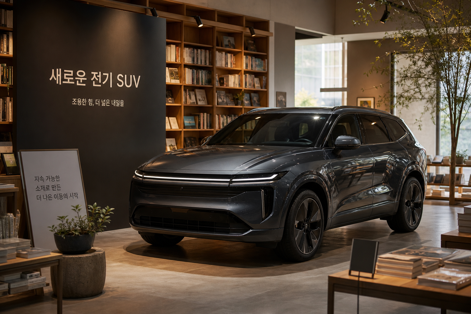 서점 전기차 발표 미리보기