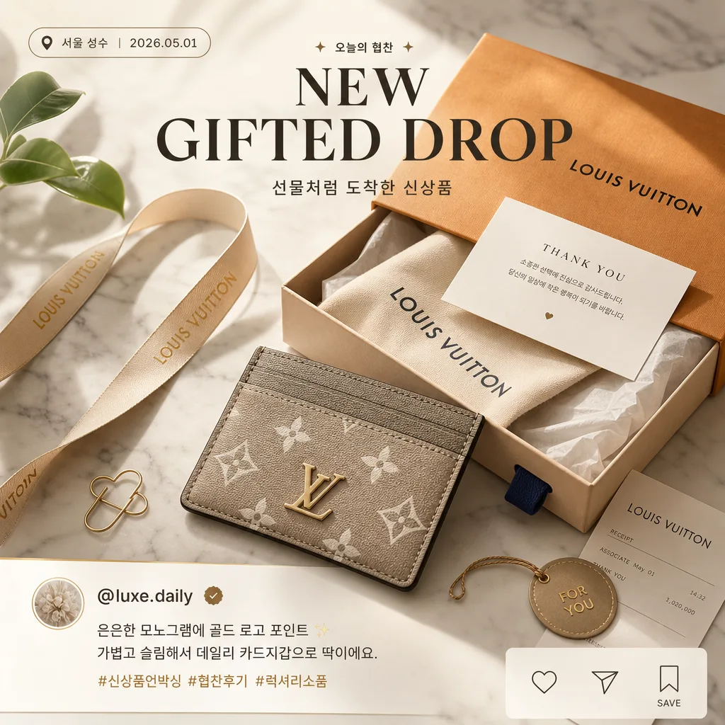신상품 협찬 언박싱 카드 プロンプトのプレビュー