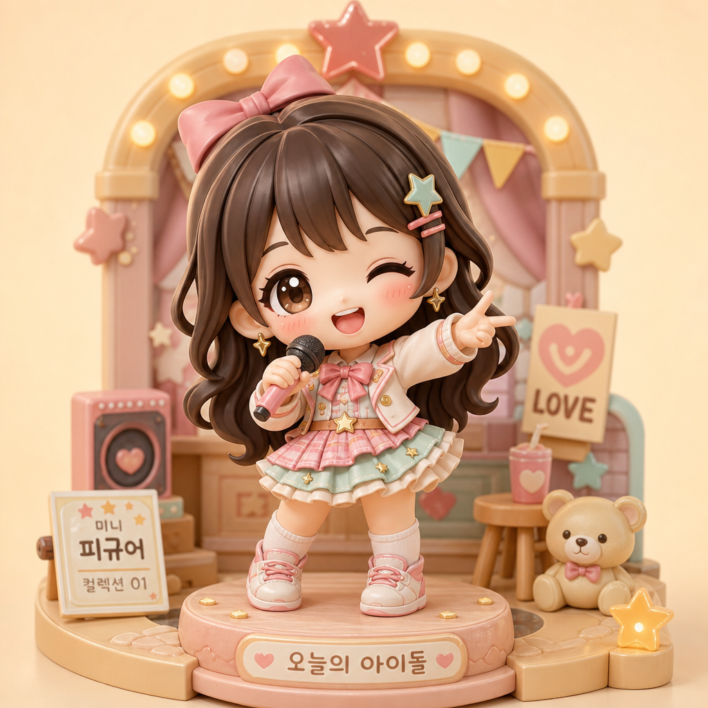 3D 캐릭터 (SD 톤·미니어처) 미리보기