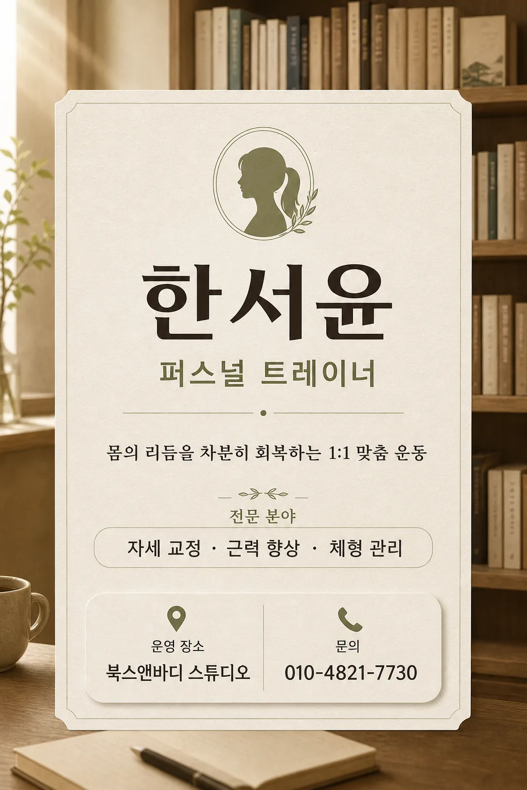 트레이너 소개 提示詞預覽