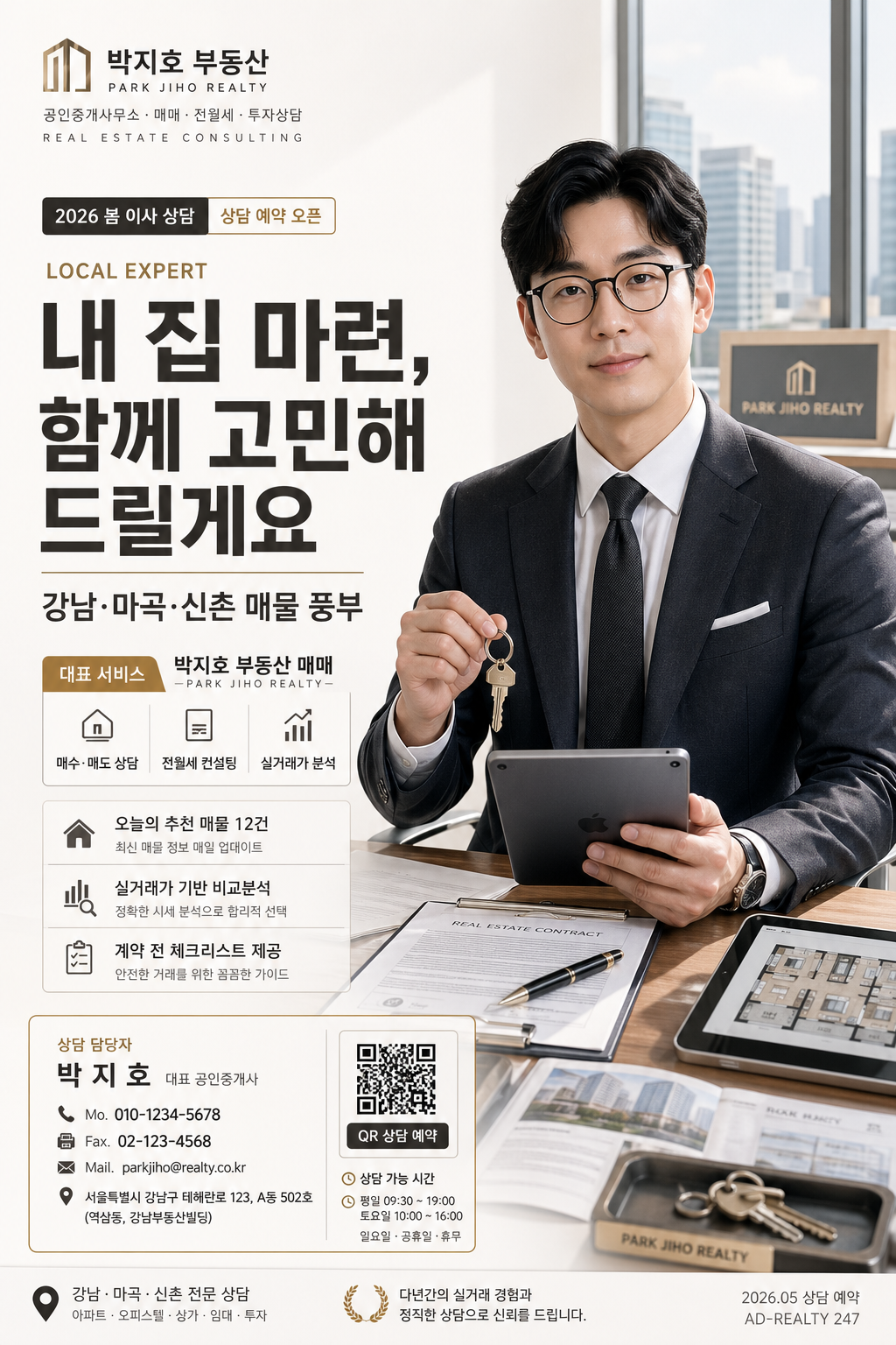 공인중개사 퍼스널 브랜드 광고 미리보기