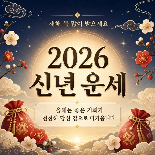 신년 운세 카드 AI 프롬프트 미리보기